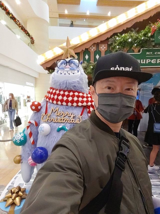 太古廣場雪怪送禮探Santa 影AR相