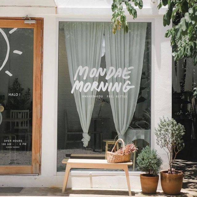 🤍 MONDAE MORNING CAFE 🍹