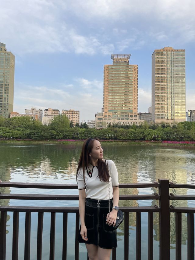 벚꽃 졌다고 안 가기 너무 아쉬운 석촌호수