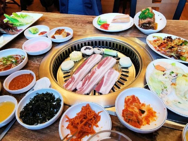 Ju shin jung charcoal Korean bbq