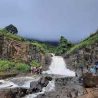 Palshe waterfall Tamini ghat in Pune 