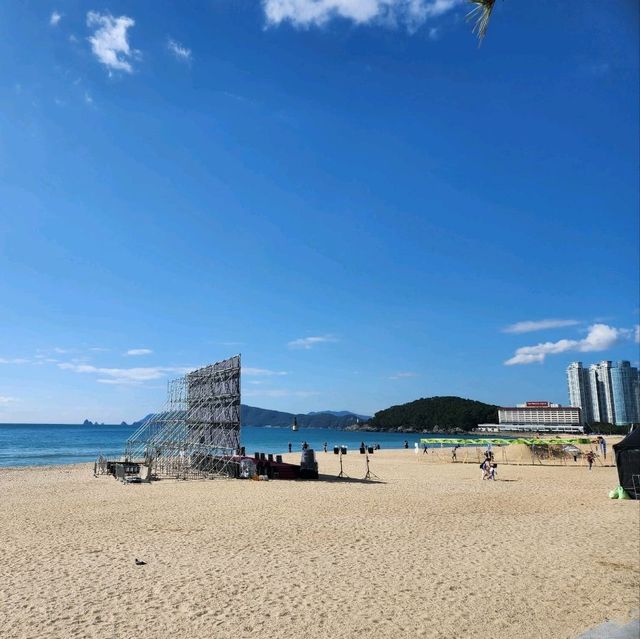 아름다운 부산 해운대 해수욕장