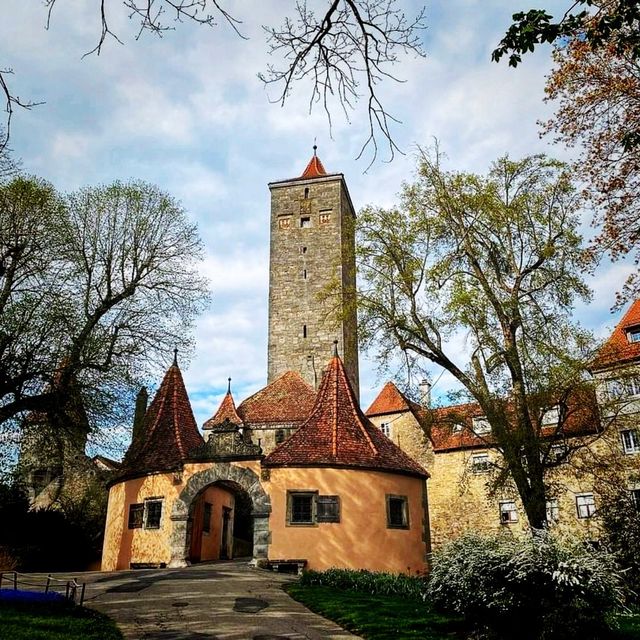 The Medieval Town Of Germany 