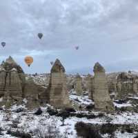 搭乘土耳其熱氣球欣賞天空美景