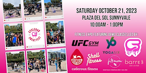 Sweat Fest 2023 | Benefiting BAY'S: Bay Area Young Survivors | Plaza del Sol, West Evelyn Avenue, Sunnyvale, CA, USA