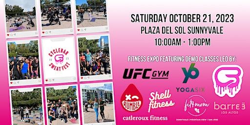 Sweat Fest 2023 | Benefiting BAY'S: Bay Area Young Survivors | Plaza del Sol, West Evelyn Avenue, Sunnyvale, CA, USA