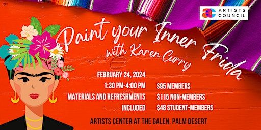 Paint Your Inner Frida | Artists Center at the Galen
