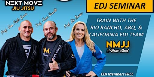 EDJ Seminar with Professor JP and Professor Kim | Next Move Jiu Jitsu