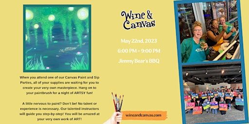 St. Cloud Paint Night – Lurkin’ Lilies | Jimmy Bear's BBQ