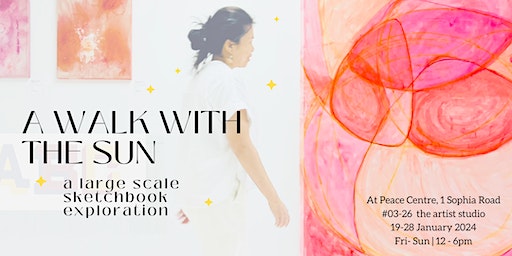 A Walk with the Sun: a large-scale sketchbook exploration | Peace Centre