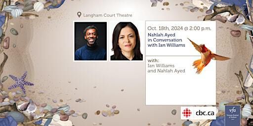 Nahlah Ayed in Conversation with Ian Williams | Langham Court Theatre