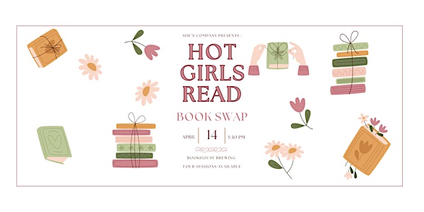 Hot Girls Read book swap | Bookhouse Brewing
