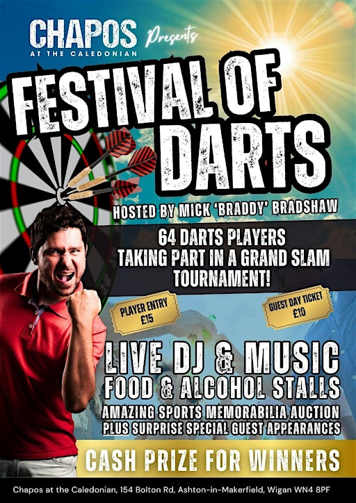 Summer Festival Of Darts | Chapo’s at The Caledonian