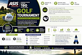 Golf Tournament -  ASIS Canadian Pacific Chapter 190 | Mayfair Lakes Golf & Country Club