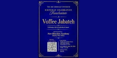 Voffee Jabateh Fundraiser Birthday Celebration | DoubleTree by Hilton Hotel Philadelphia Airport