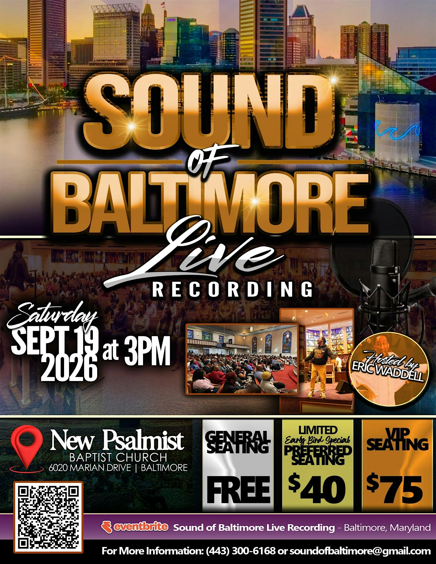 SOUND OF BALTIMORE LIVE RECORDING | New Psalmist Baptist Church