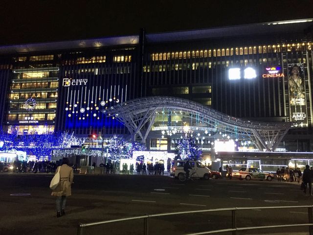 【福岡】博多駅のイルミネーション✨