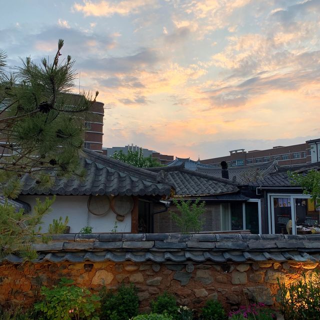 노을질 때 가장 예쁜 전주한옥마을 🌅