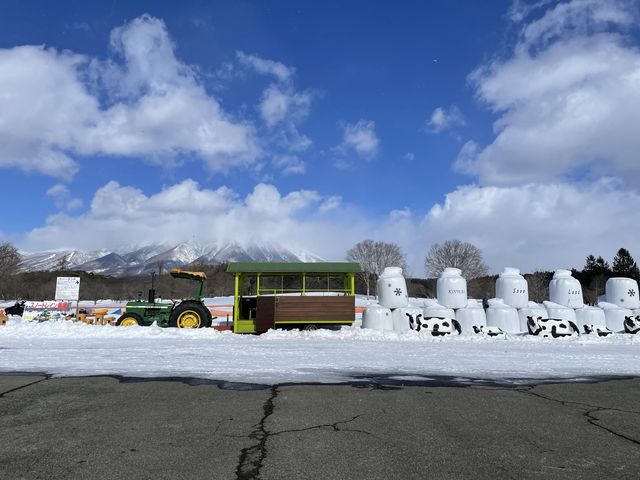 【岩手】冬の小岩井農場まきば園