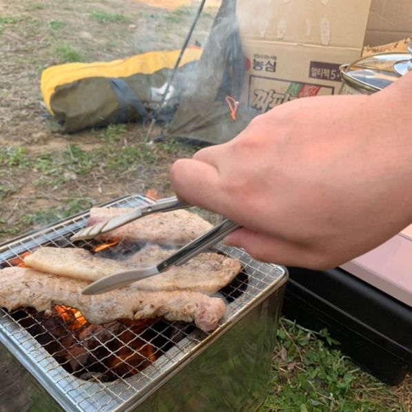 충주 목계솔밭 캠핑장 노을맛집으로 추천!
