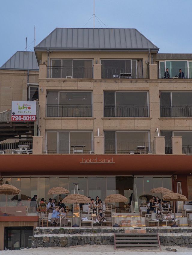 감성 가득 제주 협재 카페, ‘호텔샌드’