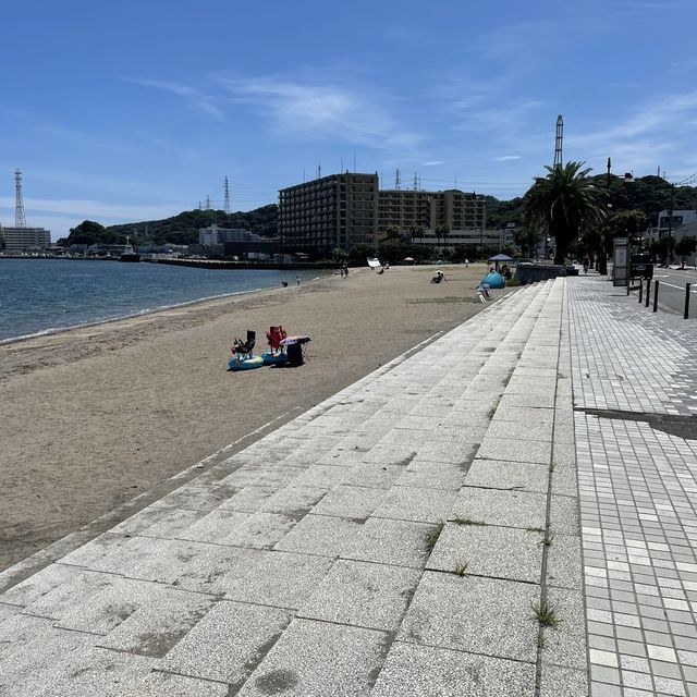 【神奈川県】横須賀ぺリー通りの久里浜海岸