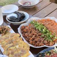 [경주] 황리단길 테라스 맛집, 여미온