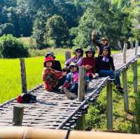 สะพานบุญโขกู้สุ่ย หมู่บ้านแพมบก ปาย