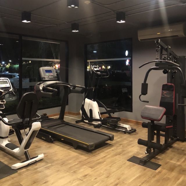 Swimming pool and gym at X Vibe Chiang Mai Decem