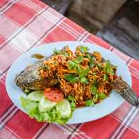 เฮือนฝ้ายคำ ร้านอาหารที่เชียงคาน