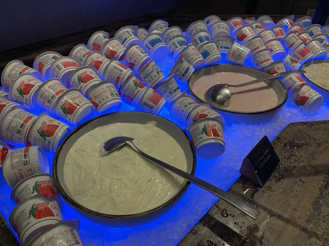 超豐富自助早餐