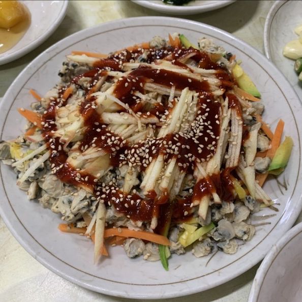 하동 신서유기 촬영지, 원조강변할매재첩회식당
