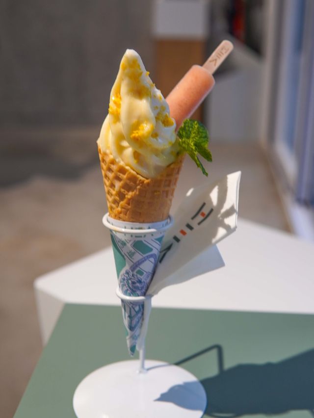 食雪糕有得玩魷魚遊戲！