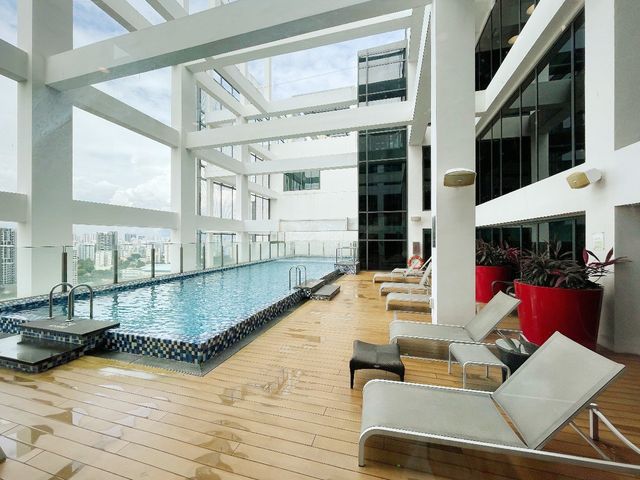 Skyline club lounge at One Farrer Hotel