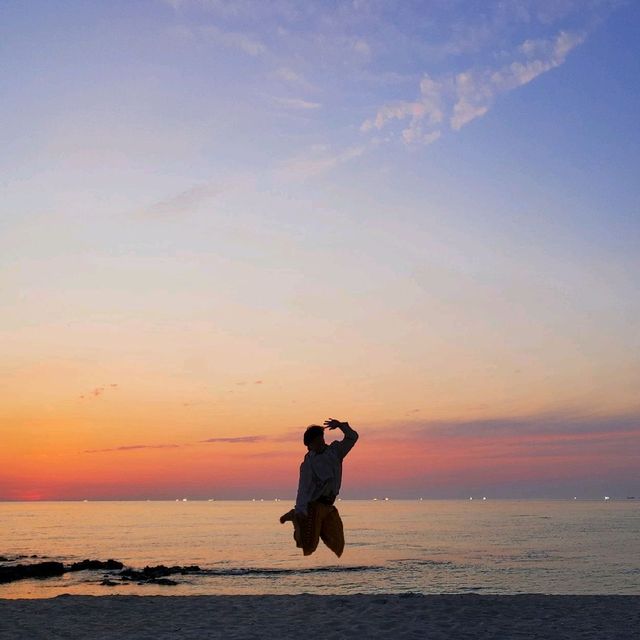제주 노을명소는 곽지해수욕장⛱️