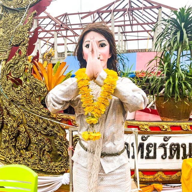 งานประเพณีลากพระเเละเเข่งขันเรือเพรียว ปากพนัง