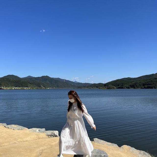 요즈음 가을 날씨에 딱 맞는 여행지 👉양평👈 💗 핫도그 먹으러 가요!