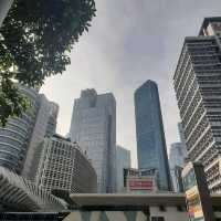 Morning walk around Jakarta