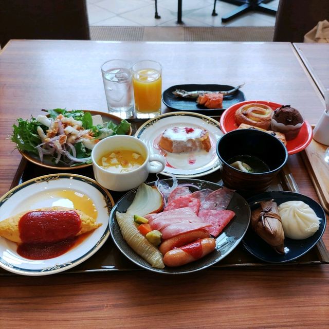 兵庫県！神戸ベイシェラトンの朝食ビュッフェ美味しすぎて大満足