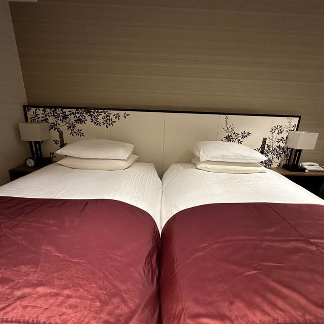 芝パークホテルツインルーム宿泊
