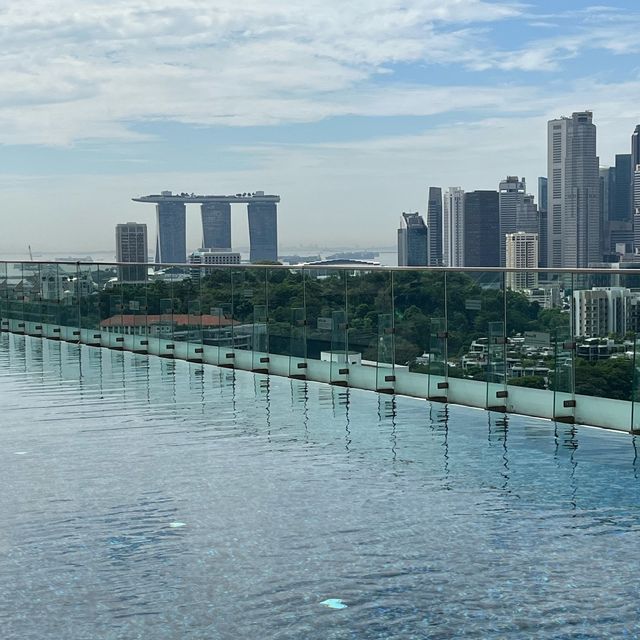 Infinity Pool @ Hotel Jen Orchardgateway 