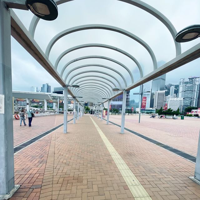 中環碼頭景色