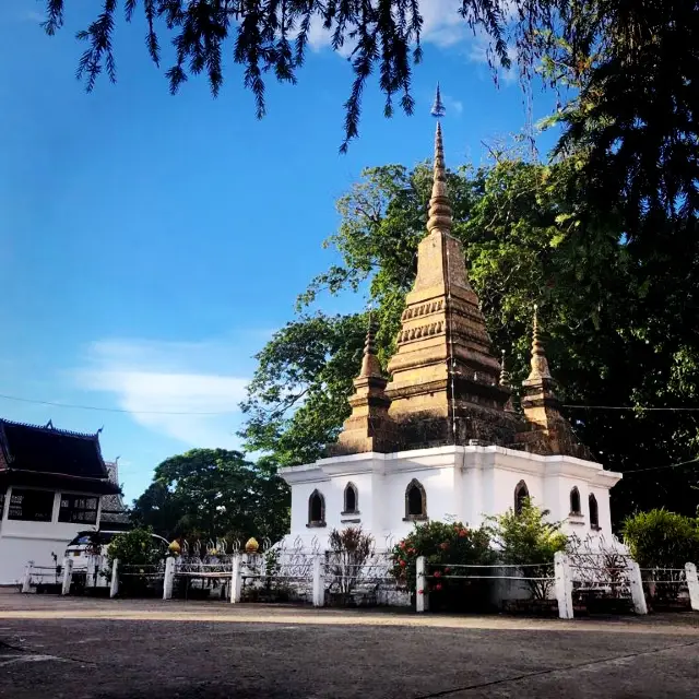 The Most beautiful Pagoda in Luangprabang 