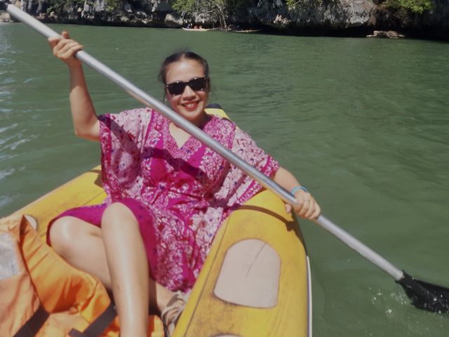 Canoeing at Talu Island