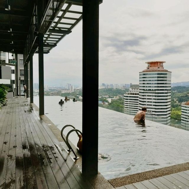Rooftop view @ Komune Living KL