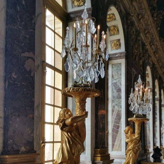 Iconic Palace Of Versailles In Paris