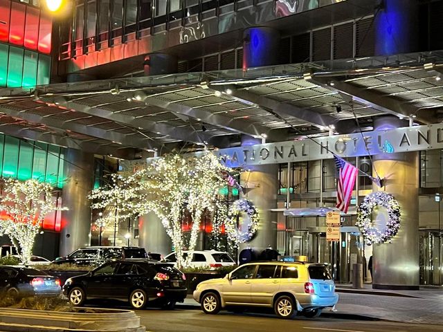 Evening Walk - Chicago during Christmas 