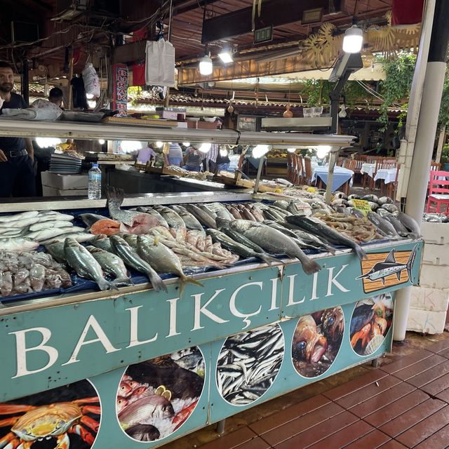 土耳其遊記 Fethiye 必去新鮮魚市集 即買即加工即食
