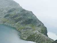 The hiking in Besseggen, Norway