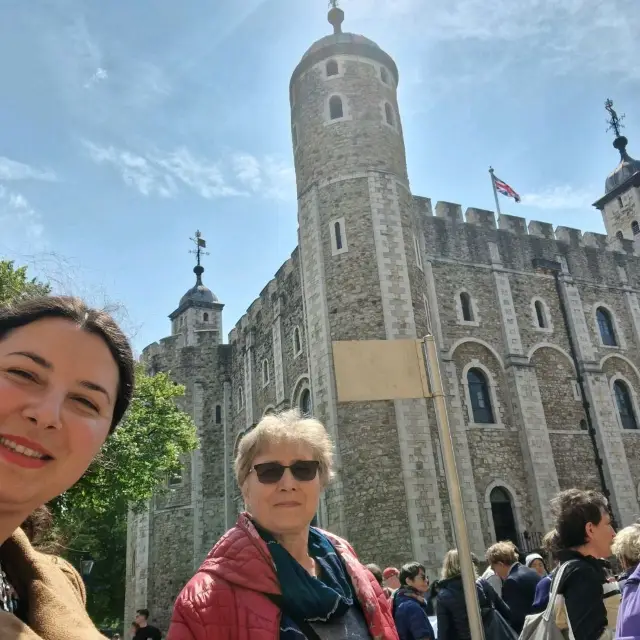 Sunny day at the Tower of London
